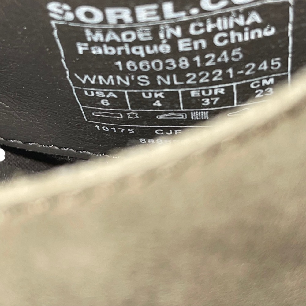 Sorel Addington Strap Waterproof Heeled Bootie Women Size 6 - Picture 7 of 8